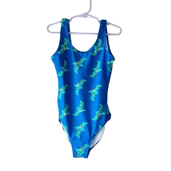 Hanna Andersson dinosaur‎ one piece swimsuit size Sz 10 - Picture 1 of 4